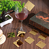 SUNNYCLUE Acrylic Mirror Wine Glass Charms AJEW-SC0002-53A-01-4