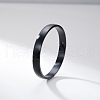 Stainless Steel Blank Hinged Bangles for Women Men MZ0607-3-1