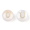 Natural Freshwater Shell Beads SHEL-N036-01U-4