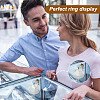 Acrylic Finger Ring Display Holders RDIS-WH0020-02B-01-6