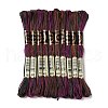 10 Skeins 6-Ply Polyester Embroidery Floss OCOR-K006-A04-1