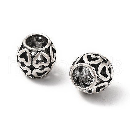 Tibetan Style Alloy European Beads PALLOY-F317-04AS-1