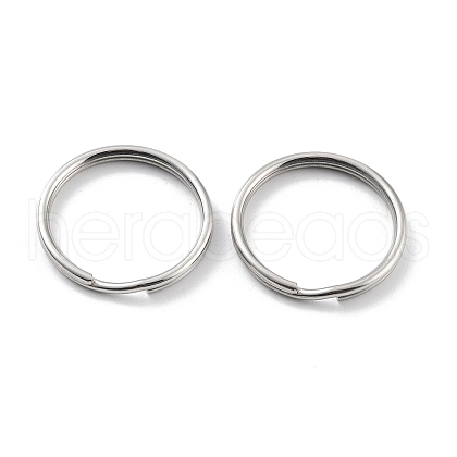 304 Stainless Steel Split Key Rings STAS-Q314-02H-P-1