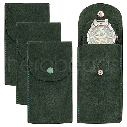 Portable Velvet Watch Pouches TP-WH0001-02B-1