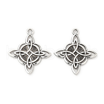 Tibetan Style Alloy Pendants PALLOY-I220-07AS-1