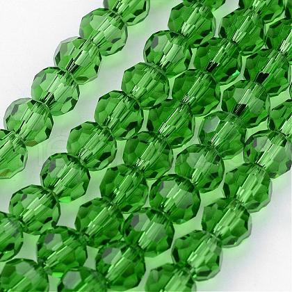 Transparent Glass Bead Strands GLAA-G013-4mm-54-1