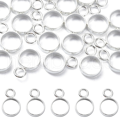 20Pcs 304 Stainless Steel Tube Bails STAS-YW0001-93-1