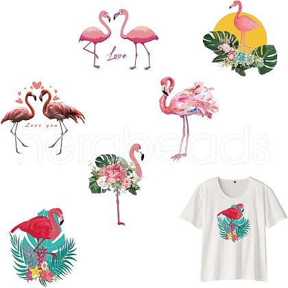 PET Heat Transfer Film Logo Stickers Set DIY-WH0230-041-1