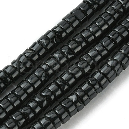 Natural Black Onyx Beads Strands G-D067-C01-1