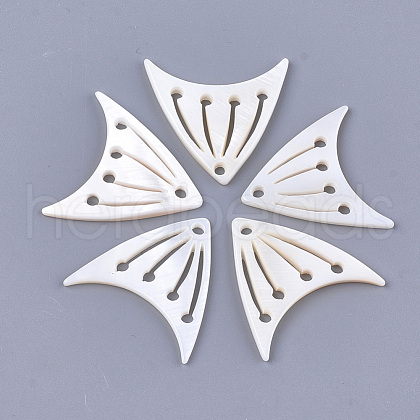 Freshwater Shell Pendants SHEL-S274-80-1