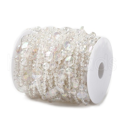 Acrylic Crystal Garlands Strands DIY-XCP0003-76-1