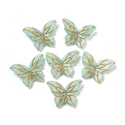 Cellulose Acetate(Resin) Pendants MACR-M046-07E-1