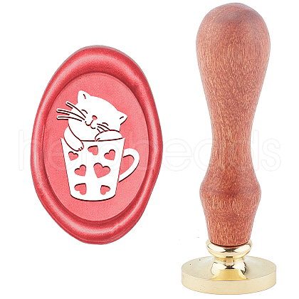 Wax Seal Stamp Set AJEW-WH0212-301-1