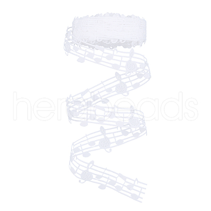 Hollow Lace Embossing Ribbon Tape DIY Sewing Wedding Decoration Accessories OCOR-WH0020-10-1