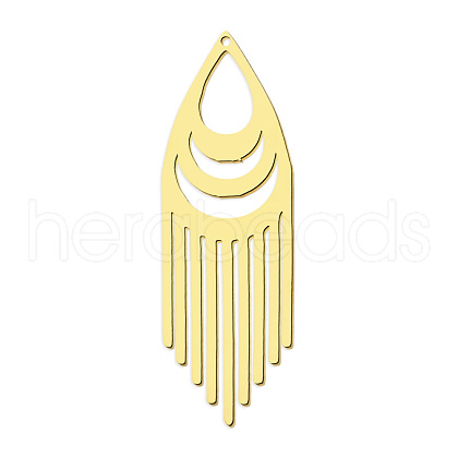 201 Stainless Steel Pendants STAS-S105-LA767-2-1