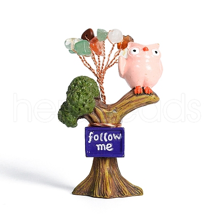 Resin Display Decorations DJEW-PW0009-003A-02-1