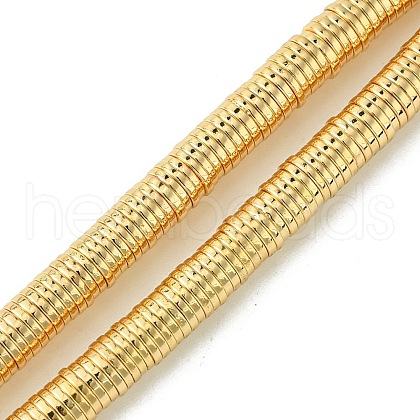 Electroplated Synthetic Non-Magnetic Hematite Beads Strands G-H020-C02-03-1