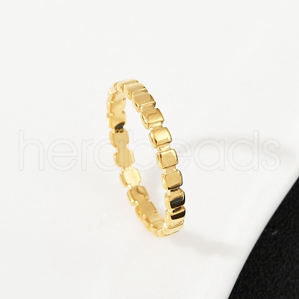 304 Stainless Steel Plain Band Finger Rings RJEW-P153-01G-1