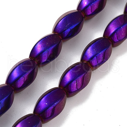 Synthetic Non-magnetic Hematite Beads Strands G-P545-G02-01A-1