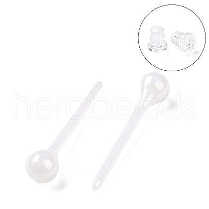 Hypoallergenic Bioceramics Zirconia Ceramic Stud Earrings EJEW-Z023-11E-1