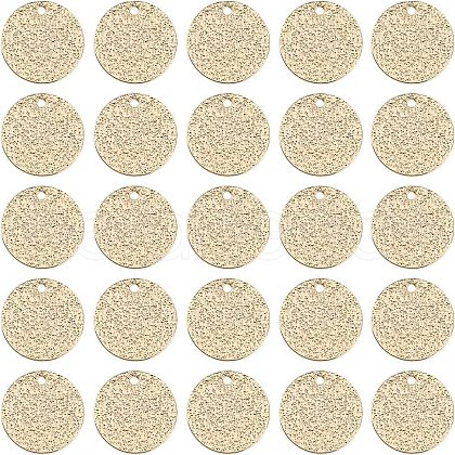 SUPERFINDINGS 50pcs Brass Charms KK-FH0004-62-1