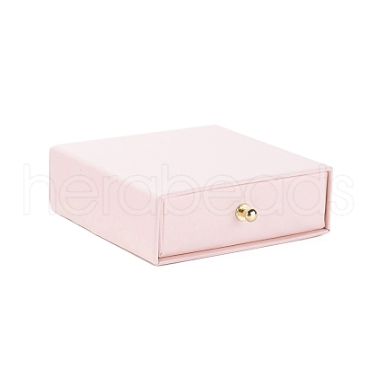 Square Paper Drawer Jewelry Set Box CON-C011-03A-05-1