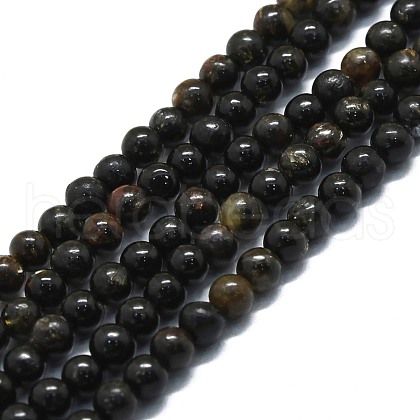 Natural Biotite Beads Strands G-P457-C01-01-1