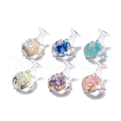 Luminous Translucent Resin Pendants RESI-D057-13-1