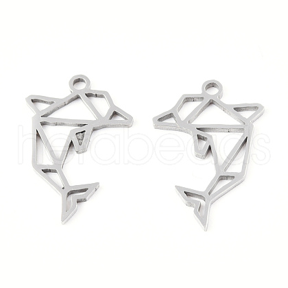 Non-Tarnish 201 Stainless Steel Pendants STAS-N091-163P-1