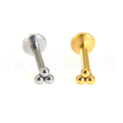 316L Surgical Stainless Steel & G23 Titanium Labrets for Women Men WG3A239-34-1