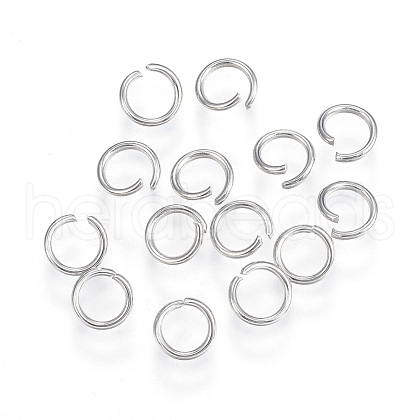 304 Stainless Steel Jump Rings A-STAS-F110-09P-1