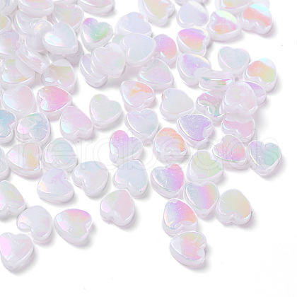 100Pcs Eco-Friendly Transparent Acrylic Beads TACR-YW0001-07H-1