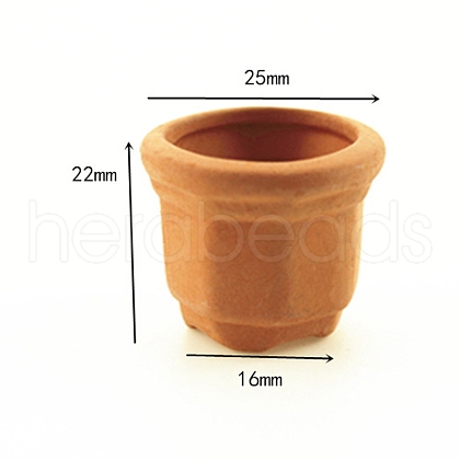 Mini Ceramic Flower Pot BOTT-PW0001-227-1