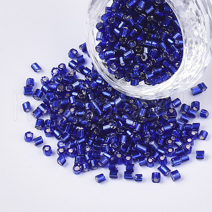 6/0 Glass Bugle Beads SEED-S032-04B-06-1