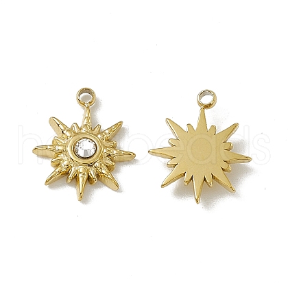 PVD Vacuum Plating 201 Stainless Steel Pendants STAS-J401-VC579-1