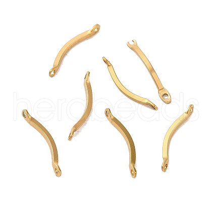 Ion Plating(IP) 304 Stainless Steel Connector Charms STAS-Q323-11G-1
