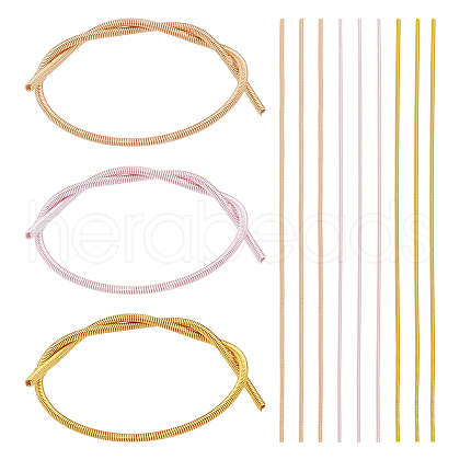   French Bullion Round Craft Copper Wire KK-PH0002-10-1