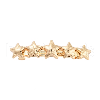 Alloy Hair Barrettes OHAR-H010-01G-KCG-1
