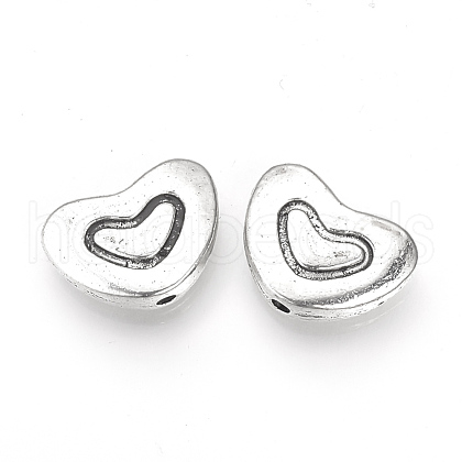 Tibetan Style Alloy Beads TIBEB-Q068-21AS-RS-1