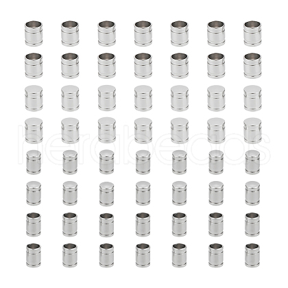 Unicraftale 304 Stainless Steel Cord End Caps STAS-UN0010-58P-1