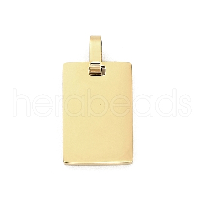304 Stainless Steel Stamping Blank Tag Pendants STAS-Z126-03G-01-1