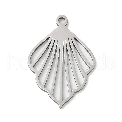 304 Stainless Steel Pendants STAS-S155-05P-02-1
