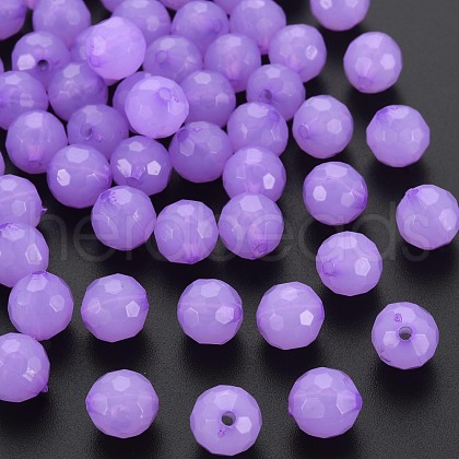 Imitation Jelly Acrylic Beads MACR-S373-97A-E04-1