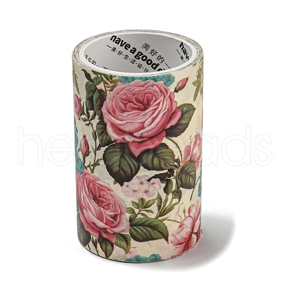 Flower Decorative Paper Tapes STIC-C006-01G-1