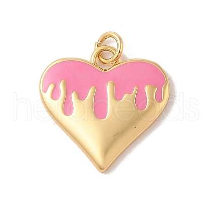 Rack Plating Brass Enamel Pendants KK-Z047-01A-RS-1