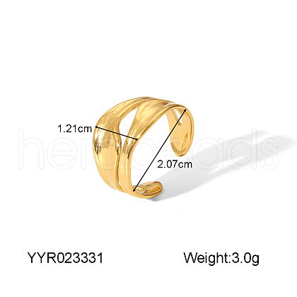 Stainless Steel Finger Rings for Women CO9046-5-1