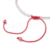 7Pcs Glass Seed Beads Braided Bracelets BJEW-MZ00176-8