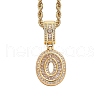 Brass Micro Pave Cubic Zirconia Pendants PW-WG3207D-29-1