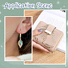 24Pcs 12 Colors KC Gold Plated Alloy Pendants FIND-TA0003-71-8