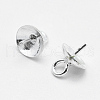 925 Sterling Silver Pendant Bails STER-E050-08S-1